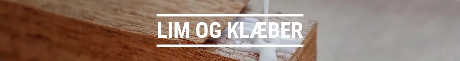 LIM OG KLÆBER