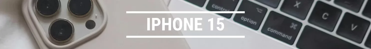 iPhone 15 banner