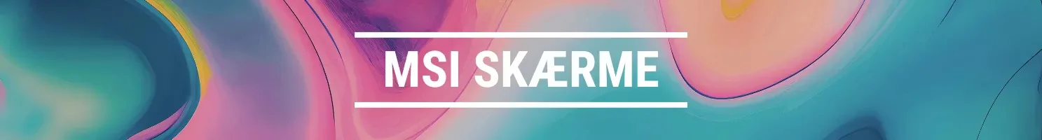 MSI SKÆRME