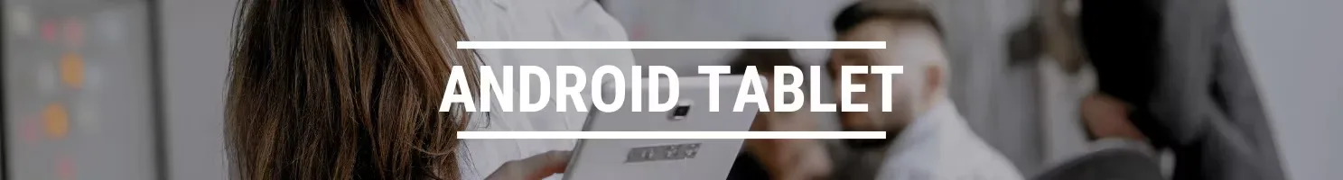 Android tablet banner