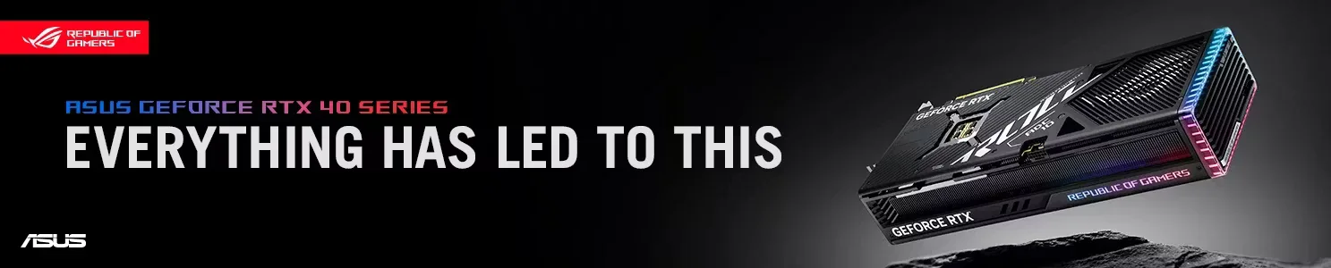 ASUS grafikkort banner.