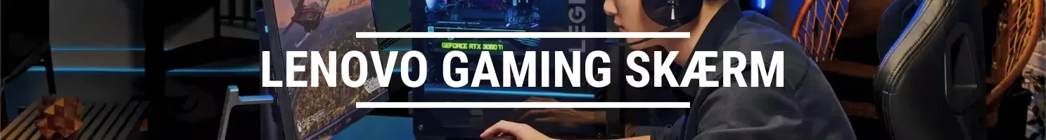 Lenovo Gaming skærm banner