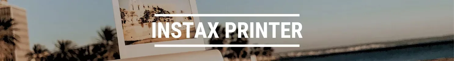 Instax printer banner