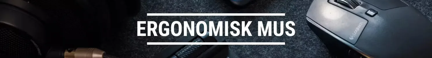 Ergonomisk mus banner.