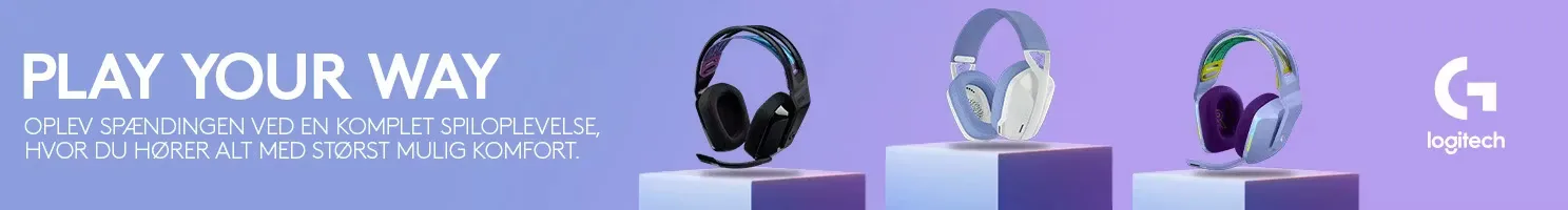 Logitech G headset banner.