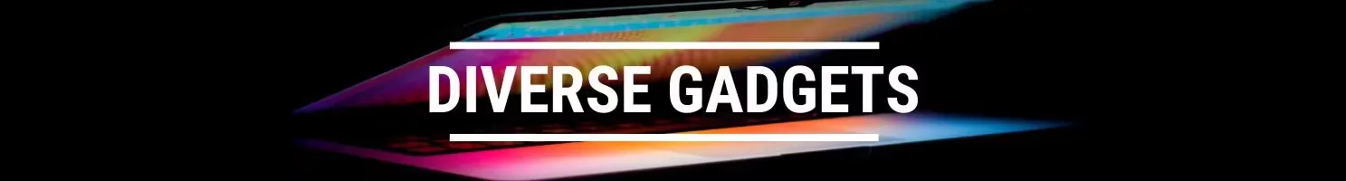 diverse gadgets