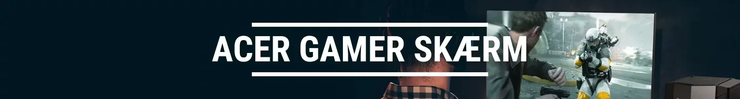 Acer gamer skærm banner