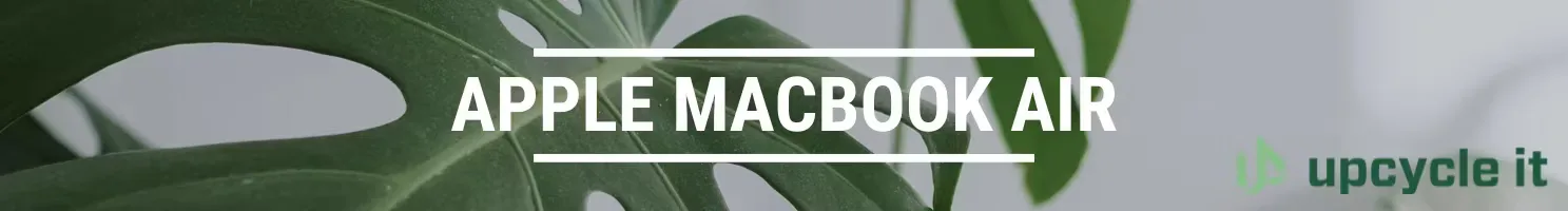 Apple MacBook Air [upcycle it] banner