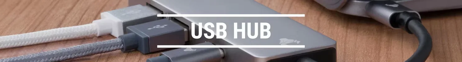 USB hub banner.